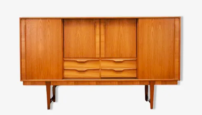 Idée déco : meuble bar vintage année 60 restylé